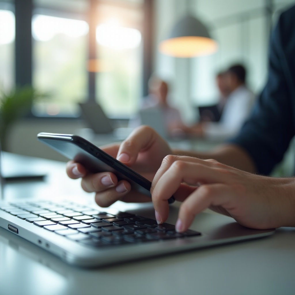 usare il telefono come tastiera