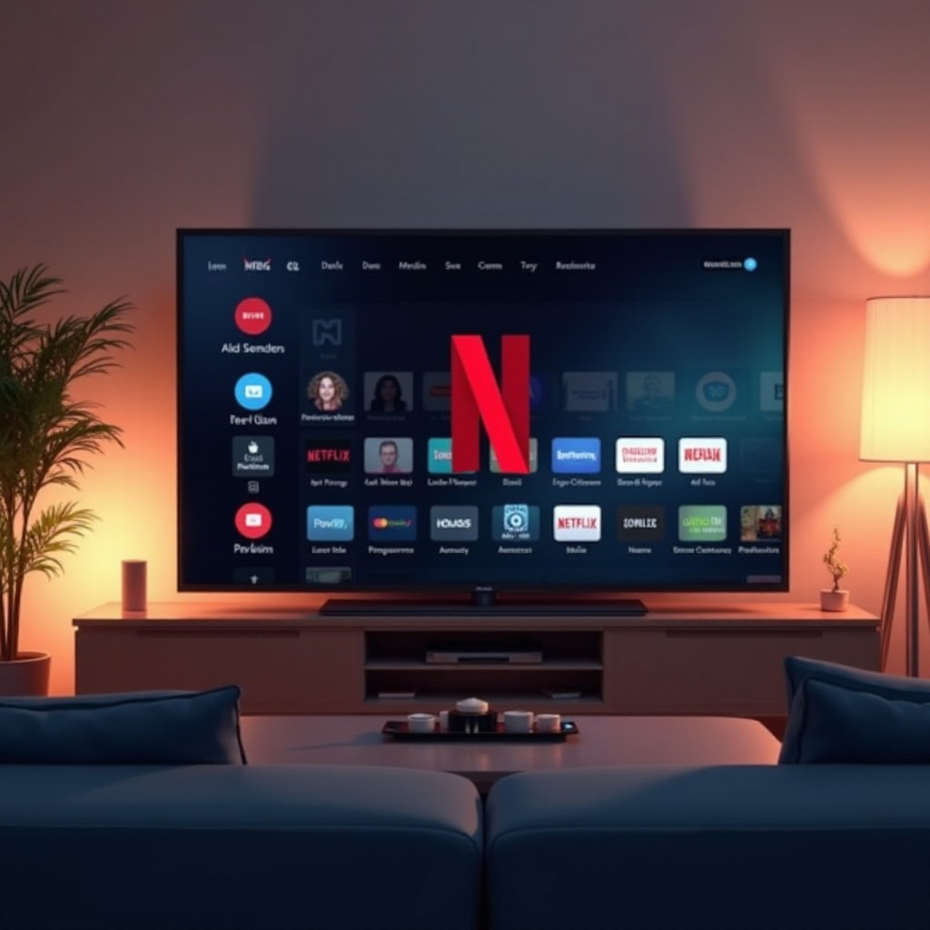 come cancellare Netflix sulla mia TV