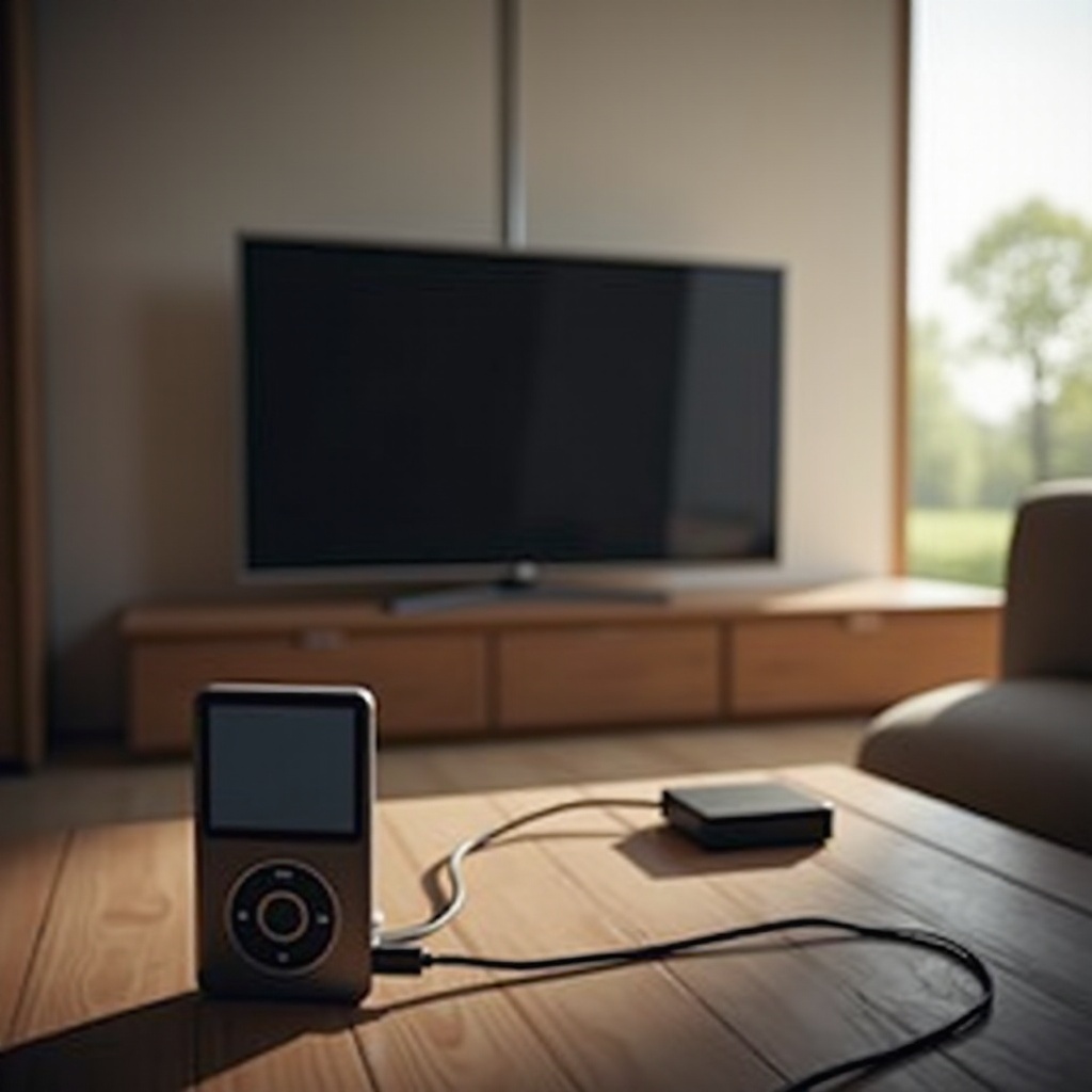 ipod alla tv