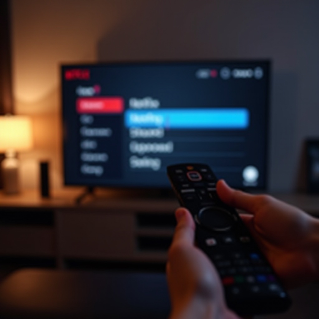 comment annuler Netflix sur ma TV