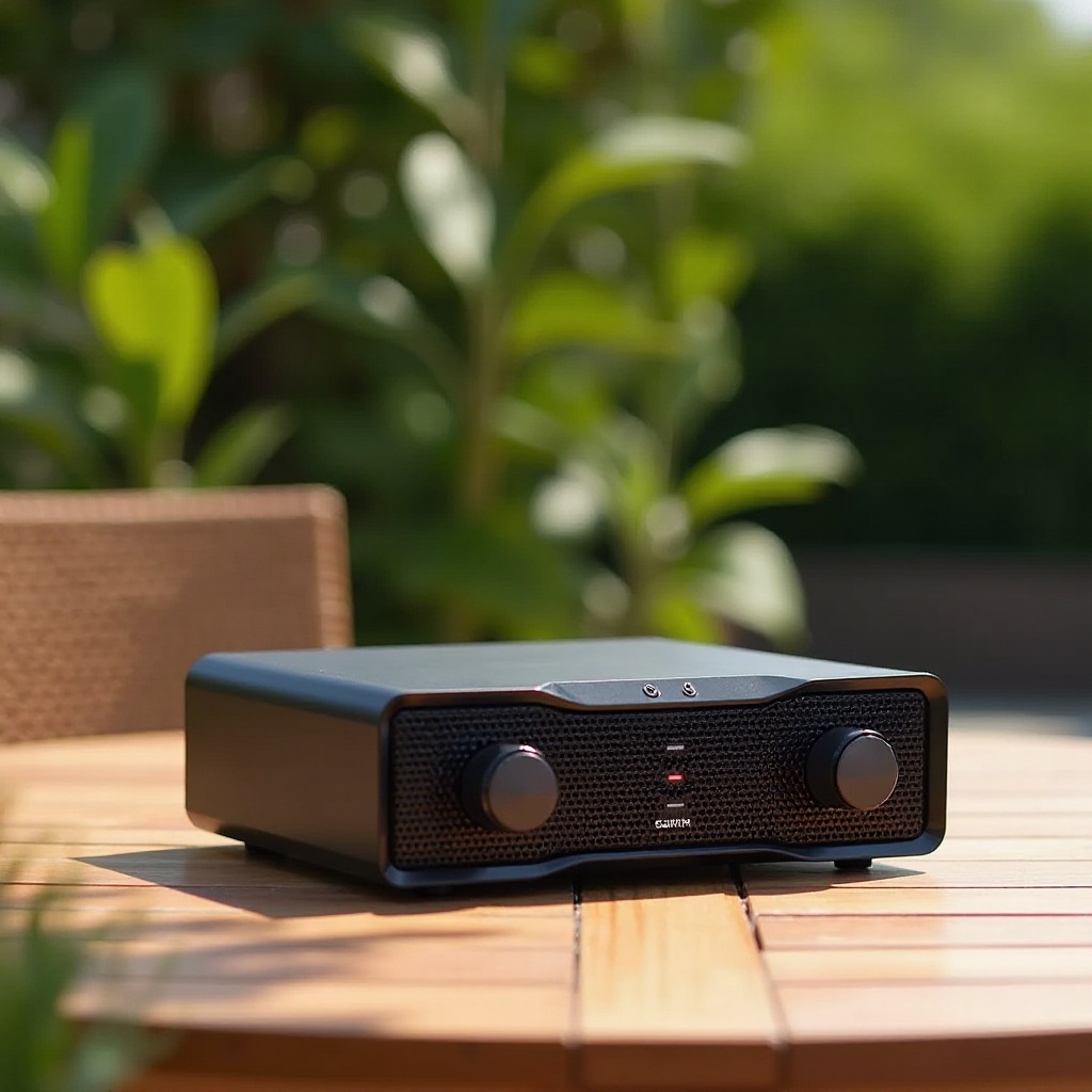 meilleur amplificateur Bluetooth pour haut-parleurs extérieurs